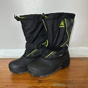 Kamik Waterproof snow boots Kids size 5